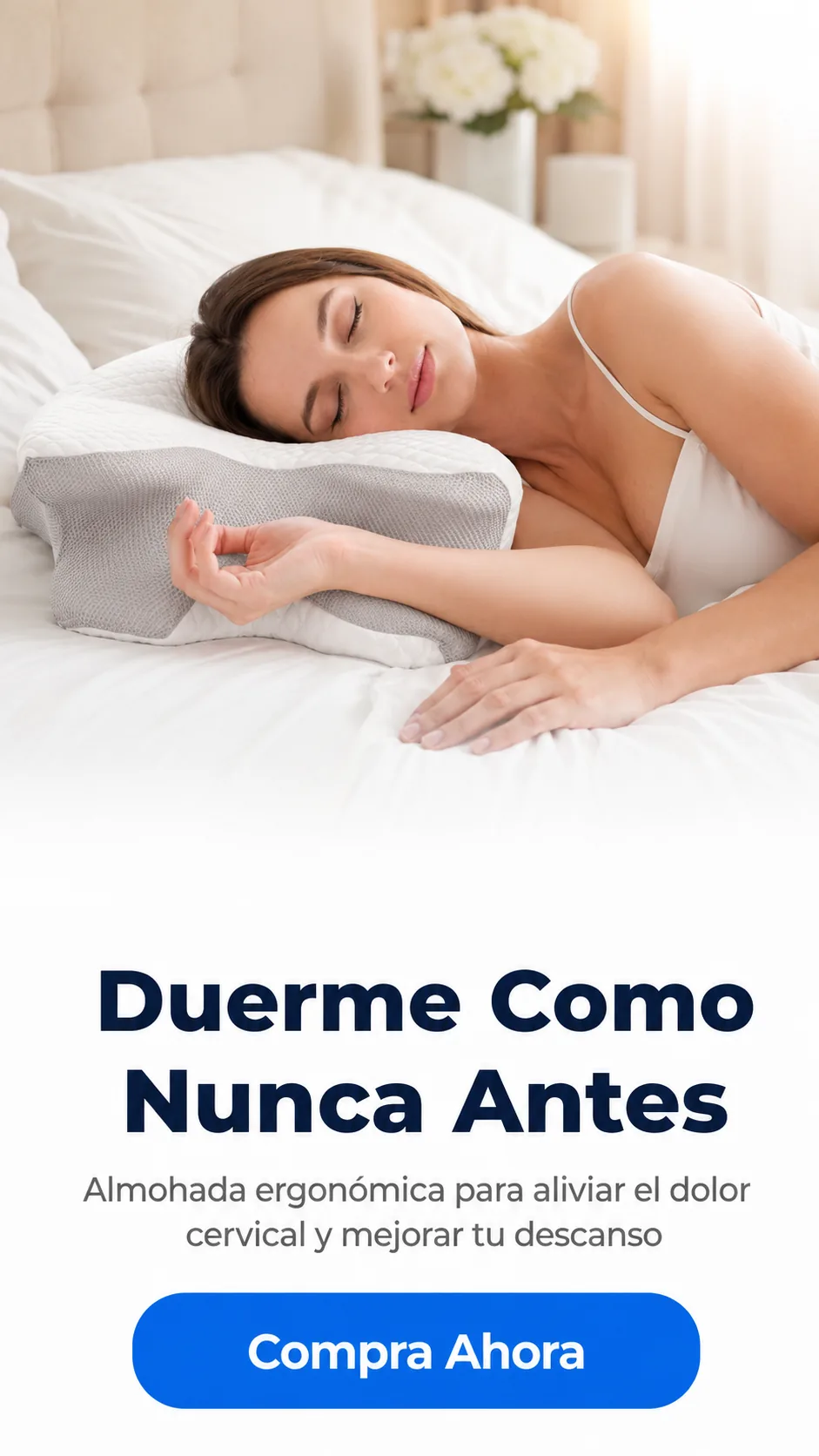 Personas descansando con la Almohada Cervical Derila